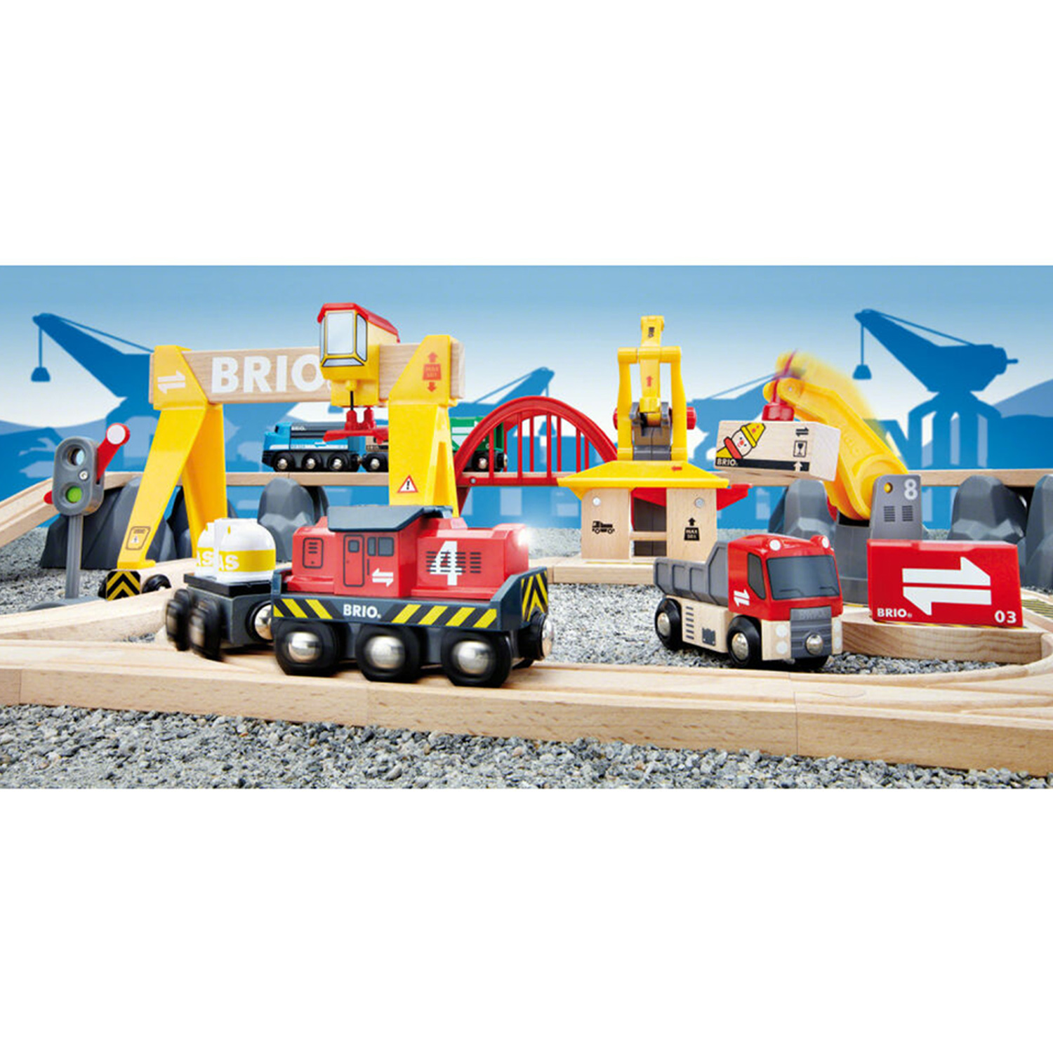 Набор железнодорожный Brio 56 см 33097 - фото 10