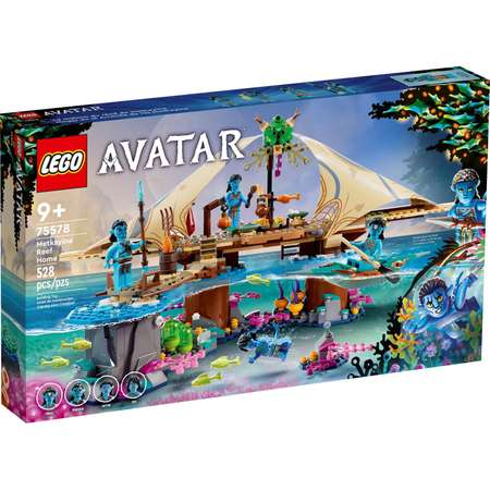 Конструктор LEGO Avatar Дом Меткайина на рифе блочный