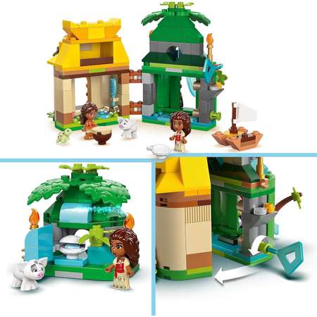 Конструктор LEGO Disney Princess Развлечения на острове Моаны блочный