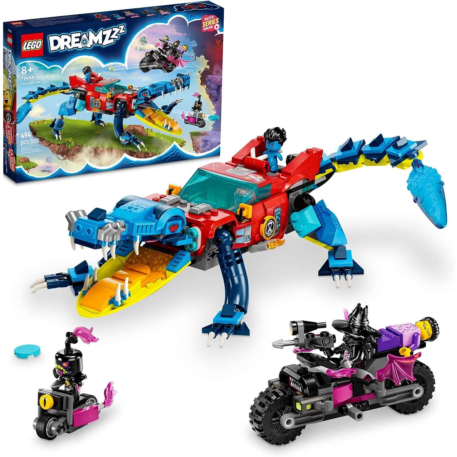 Конструктор LEGO DREAMZzz Crocodile Car 278 дет. - фото 1