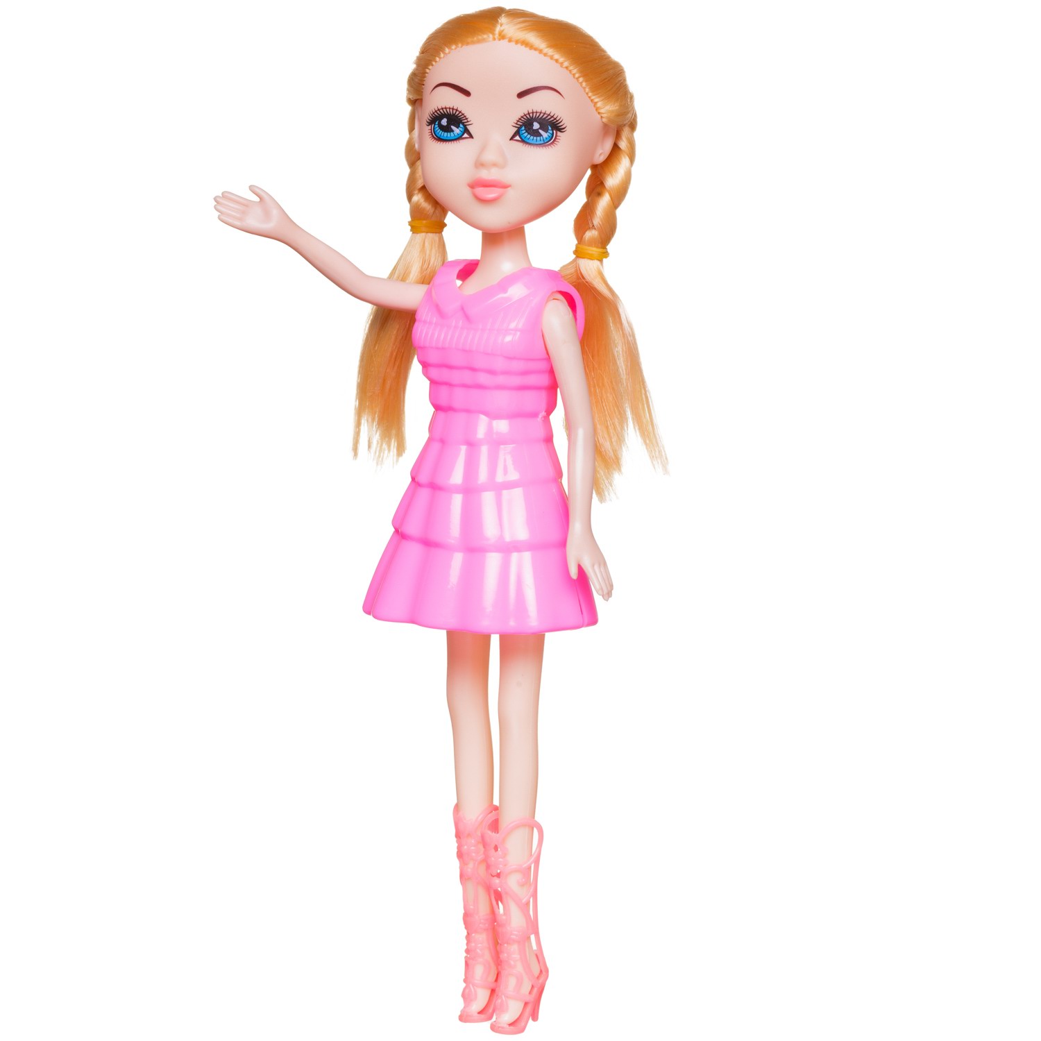 Кукла модельная Abtoys Brilliance Fair высота 18 см PT-01834/бледно-розовое - фото 4