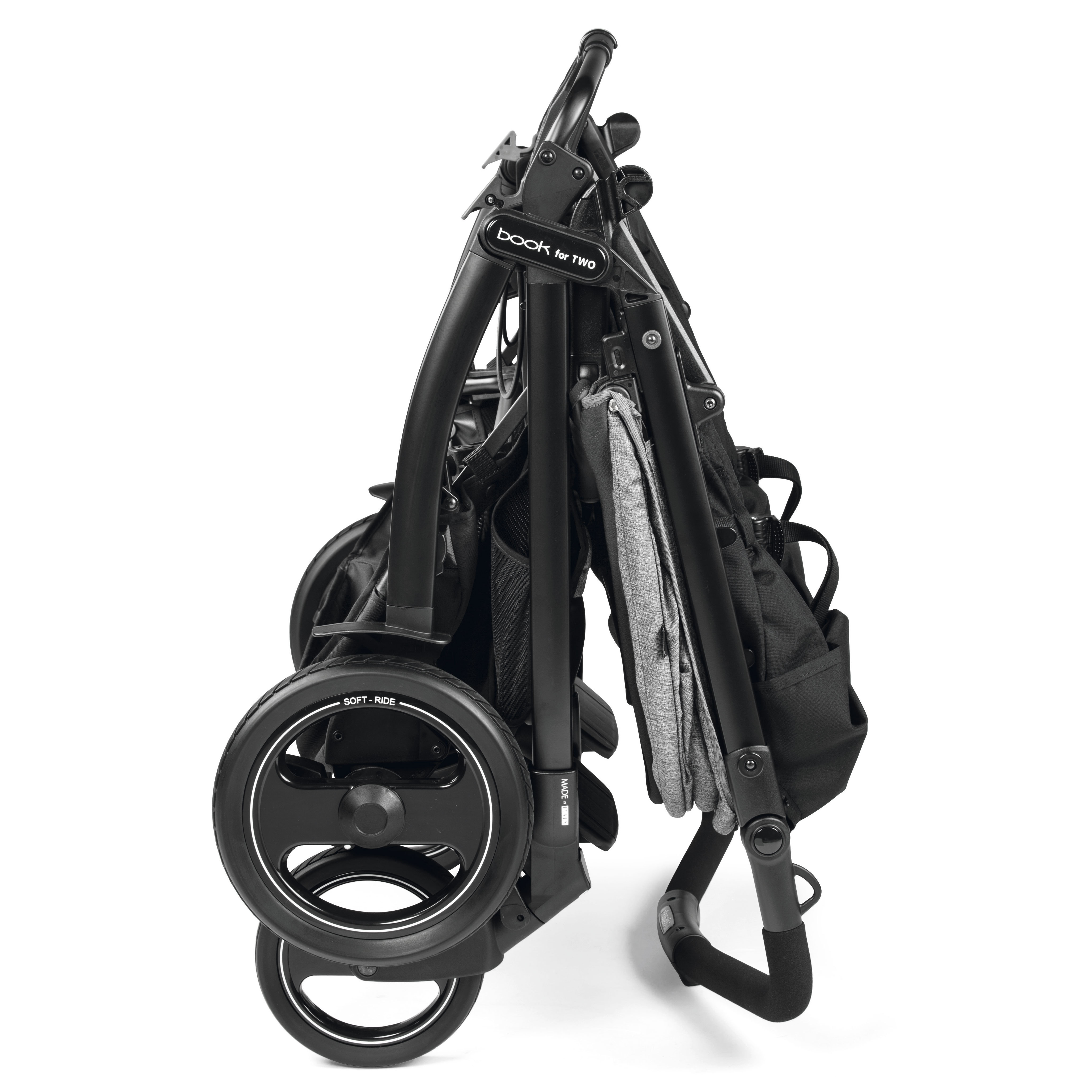 Коляска прогулочная для двойни Peg-Perego Book For Two Cinder - фото 4