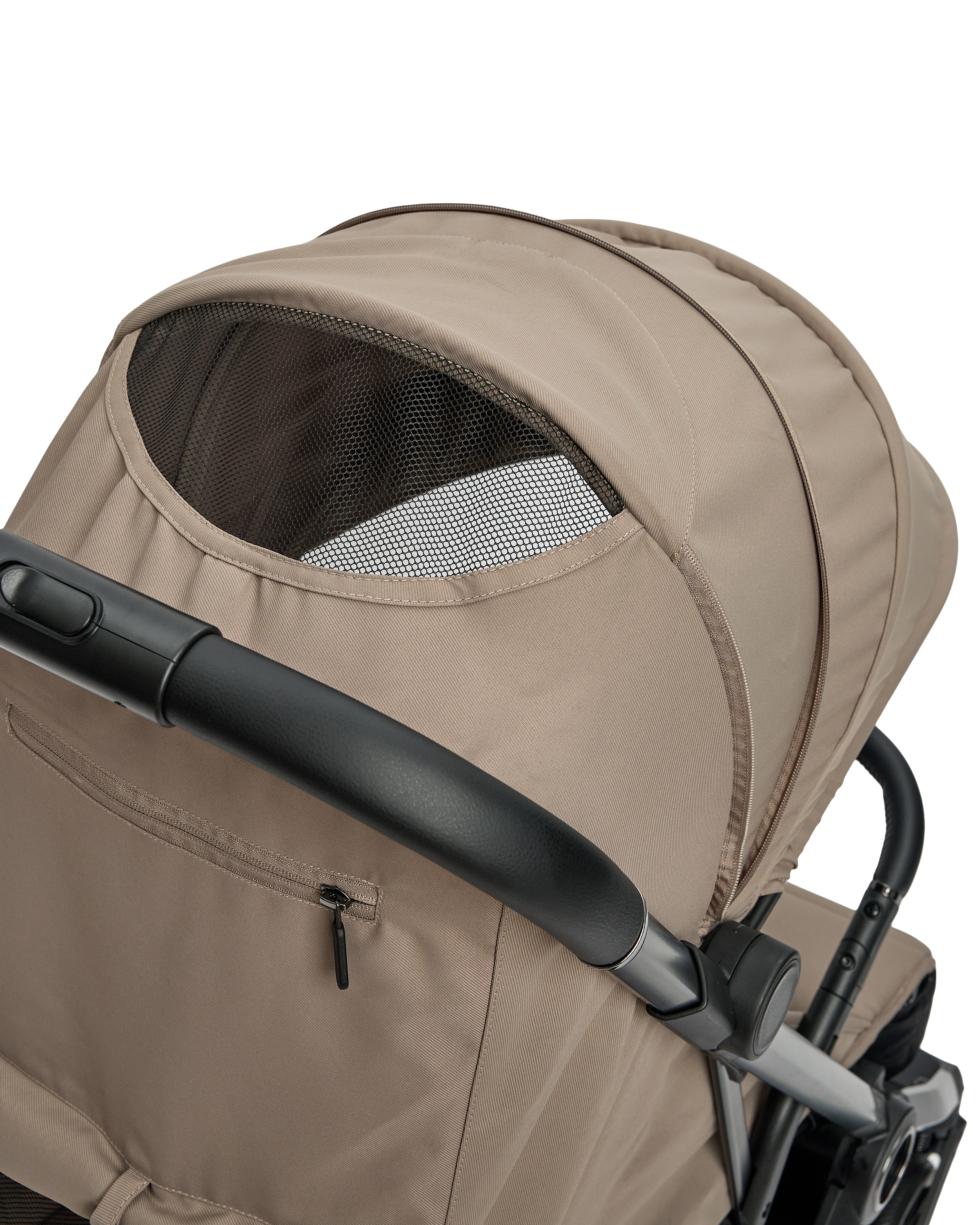 Коляска прогулочная BabyGo Mira New бежевый - фото 20