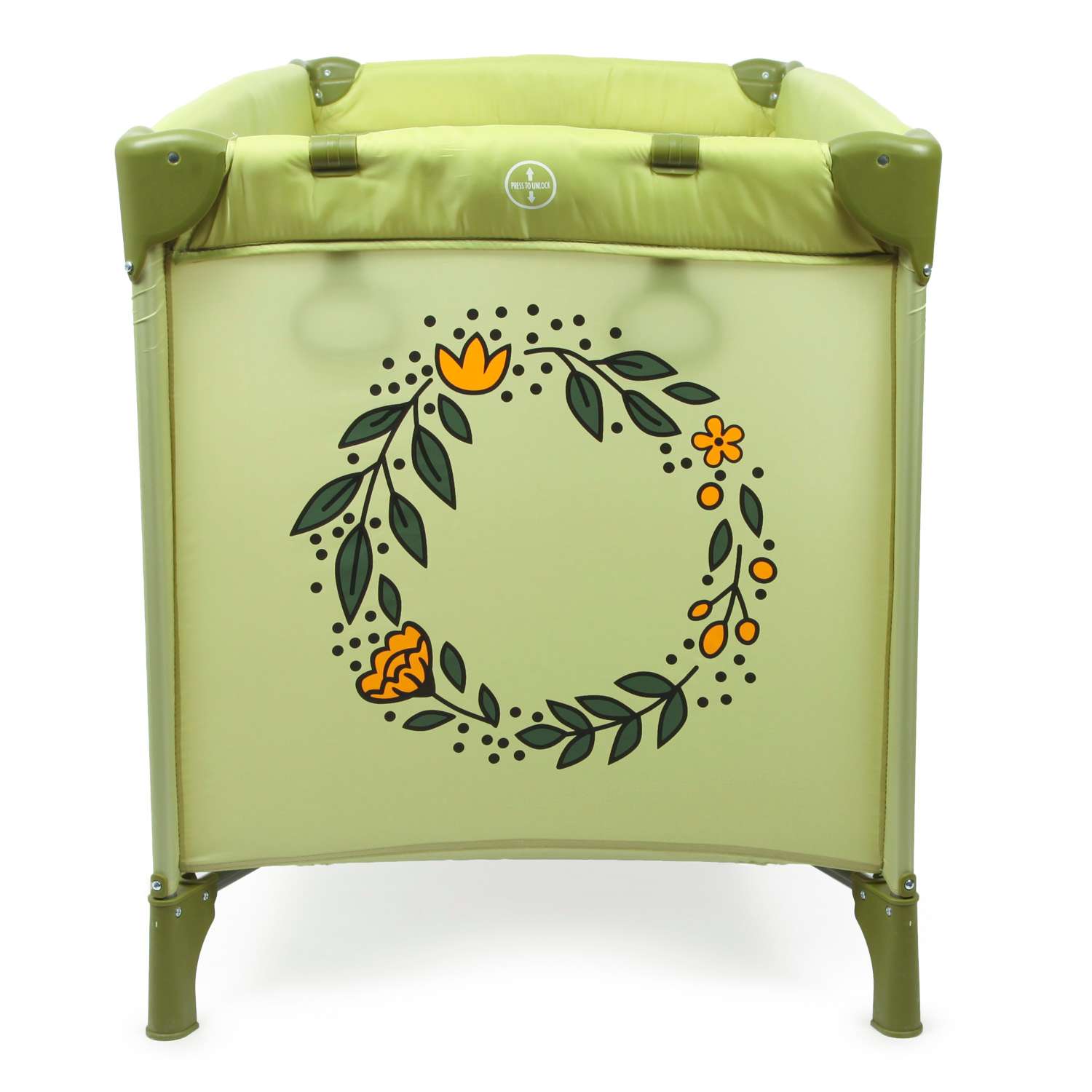 Манеж Babyton Play box Green P612 - фото 9