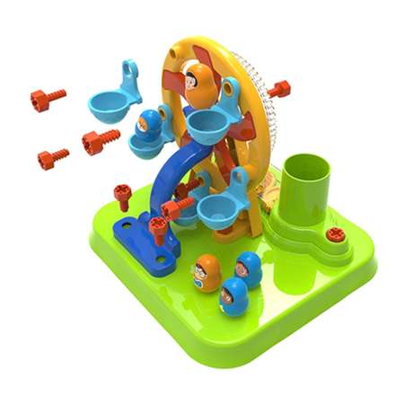 Конструктор EDU-TOYS Колесо обозрения 46 дет.