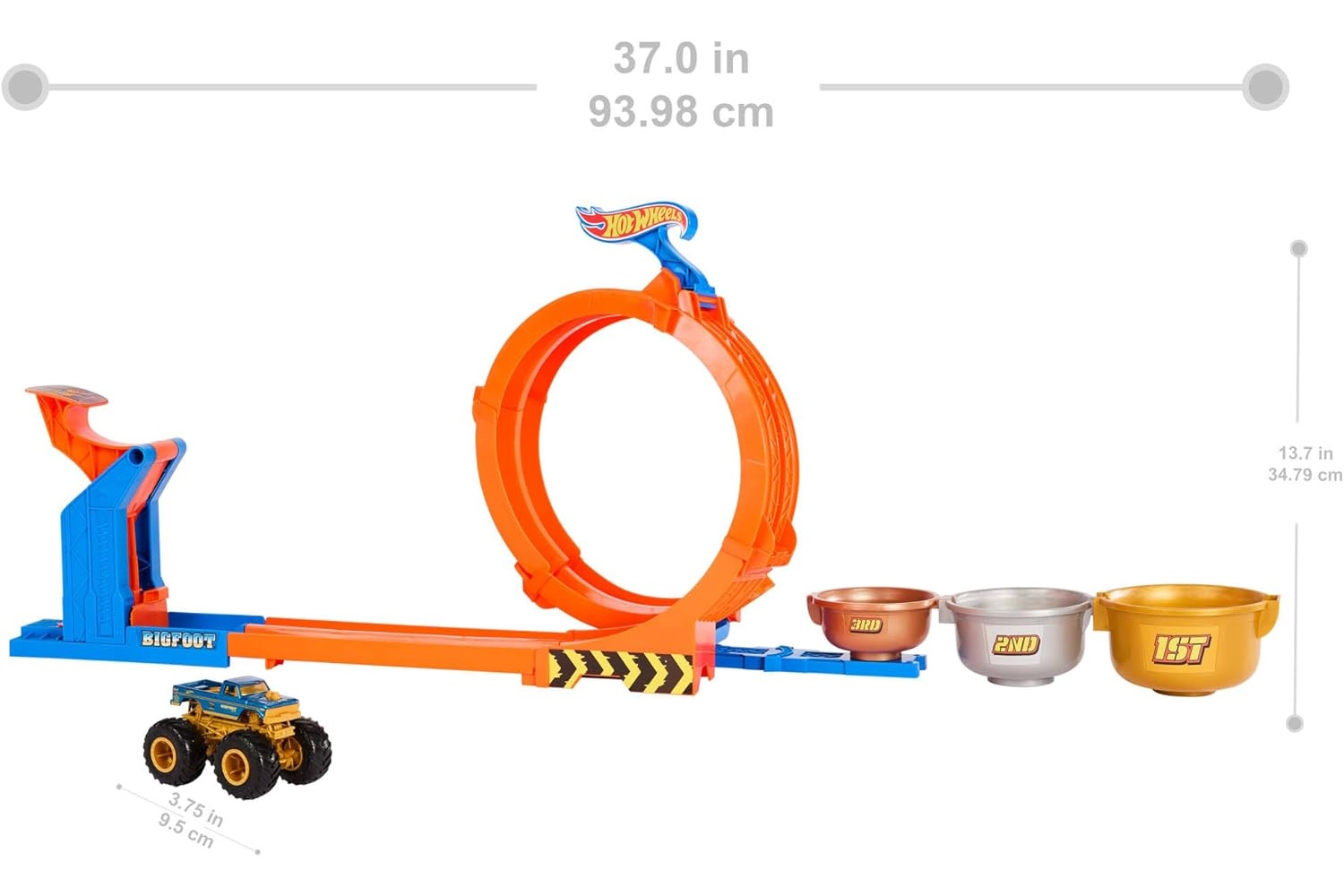Трек Hot Wheels Испытание Петля JBX64 - фото 5