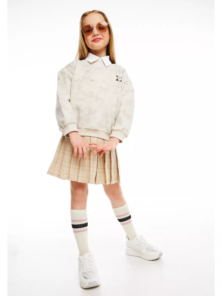 Свитшот Locality Kids СВ03/beige - фото 5