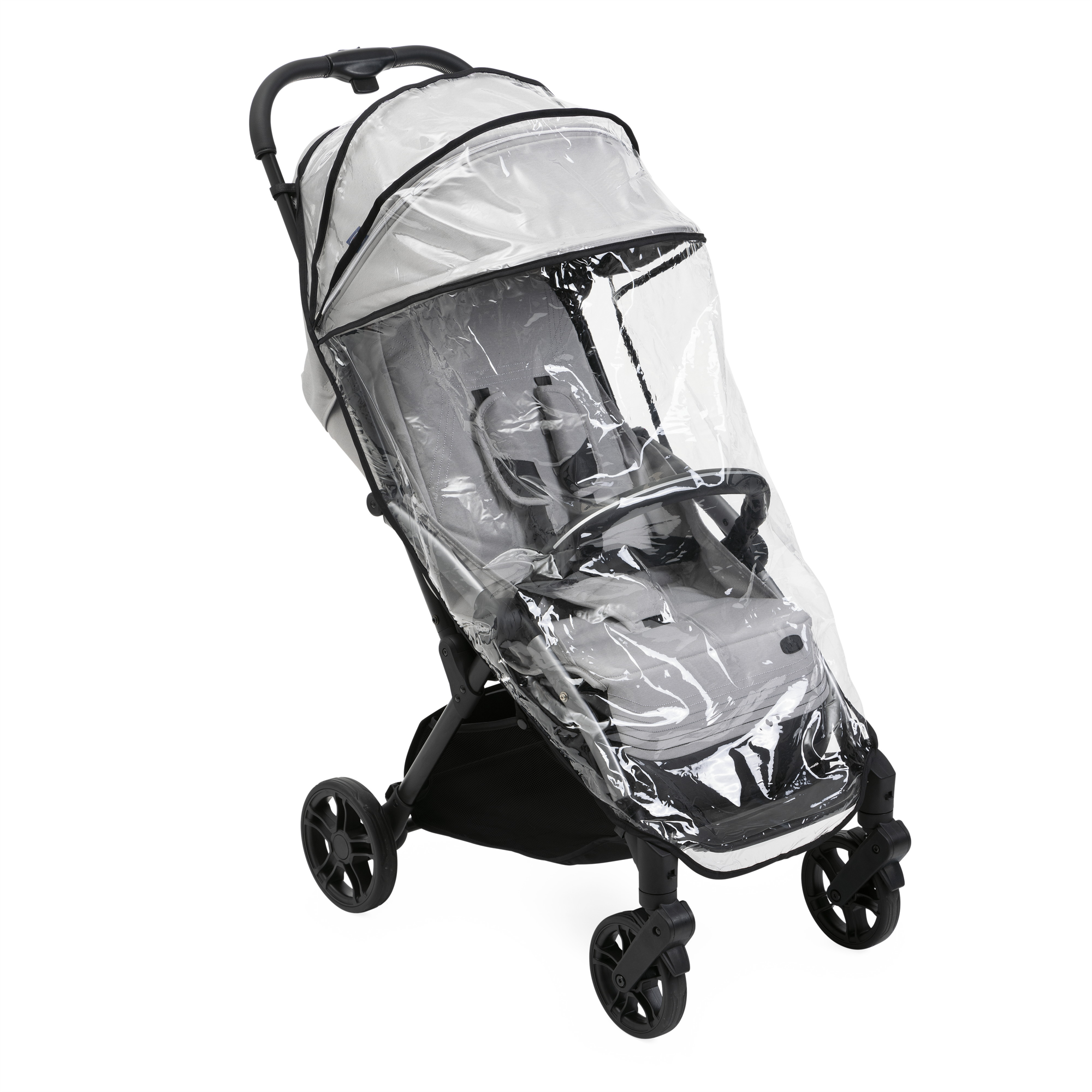 Коляска прогулочная Chicco Xplus Pearl grey серый - фото 2