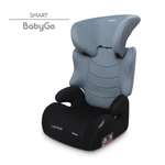 Автокресло BabyGo Smart 2/3 (15-36 кг) серый