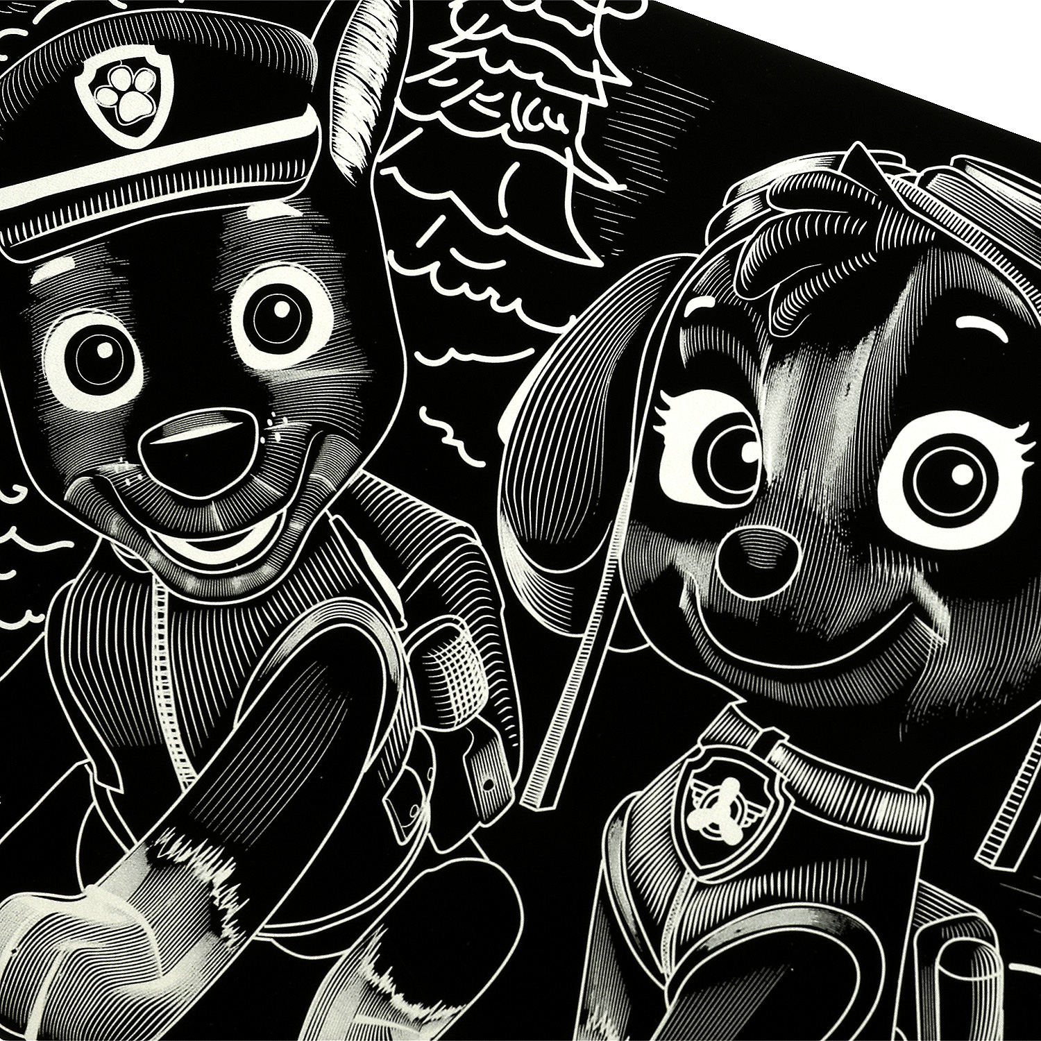 Гравюра Multiart Суперщенки - фото 5