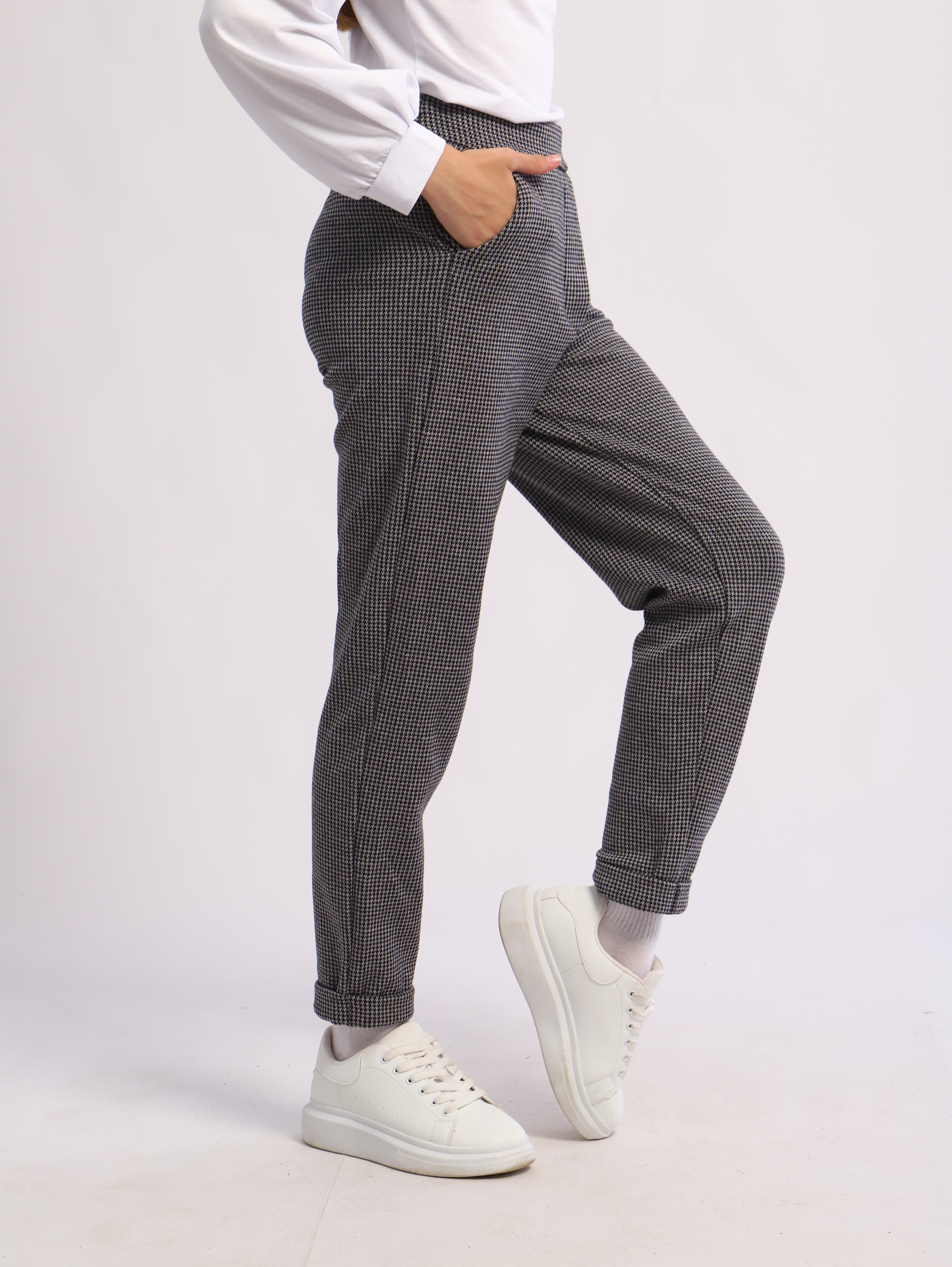 Брюки ЛАДОШКИ Брюки Ким графит - фото 7