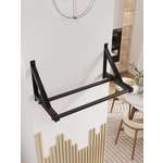 Турник настенный BORABO 2 хвата Классик Pro прорезиненные хваты