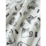 Плед Baby Nice Кошки флис 100 x 118 см