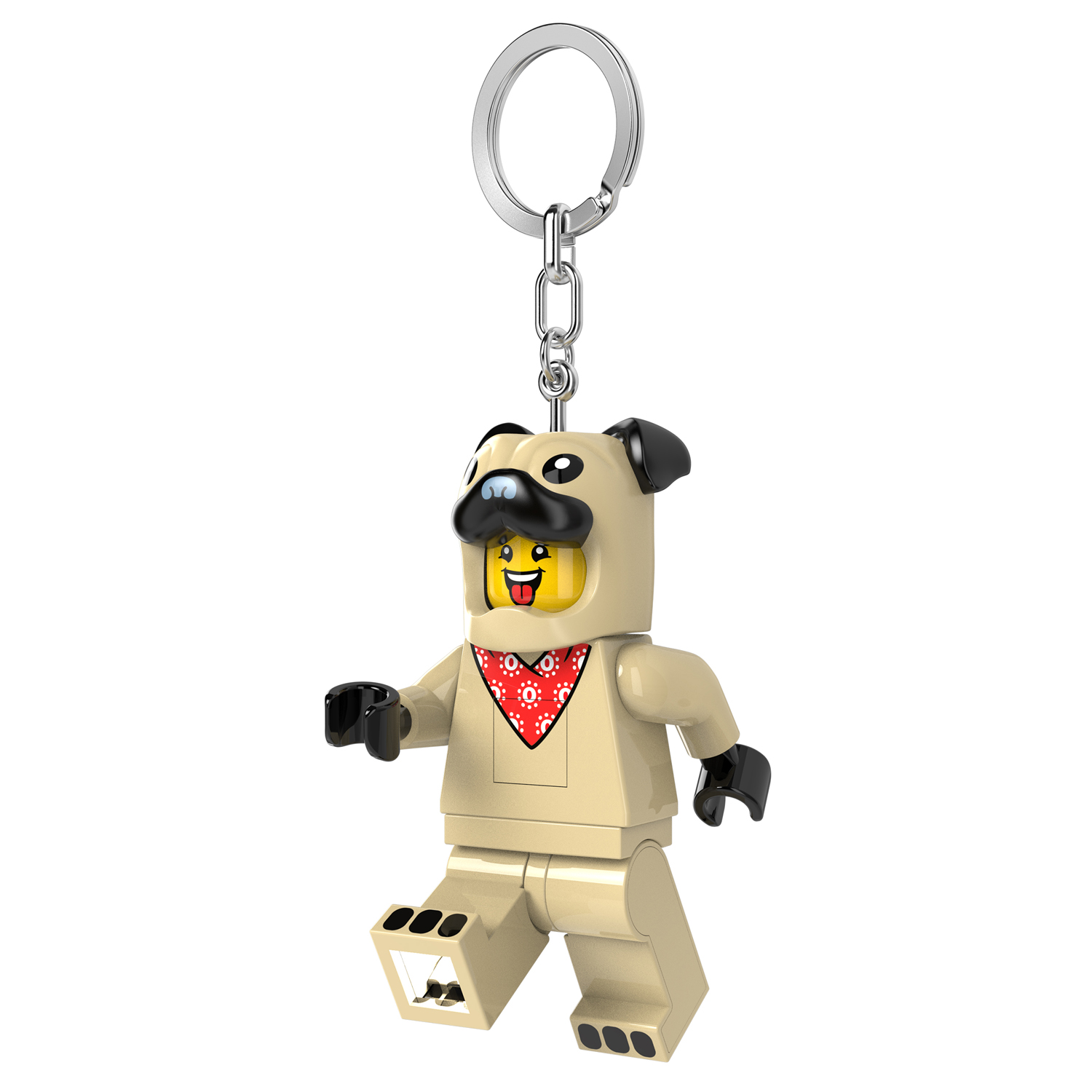 Брелок LEGO Minifigures - Человек-Мопс 1 шт. - фото 2