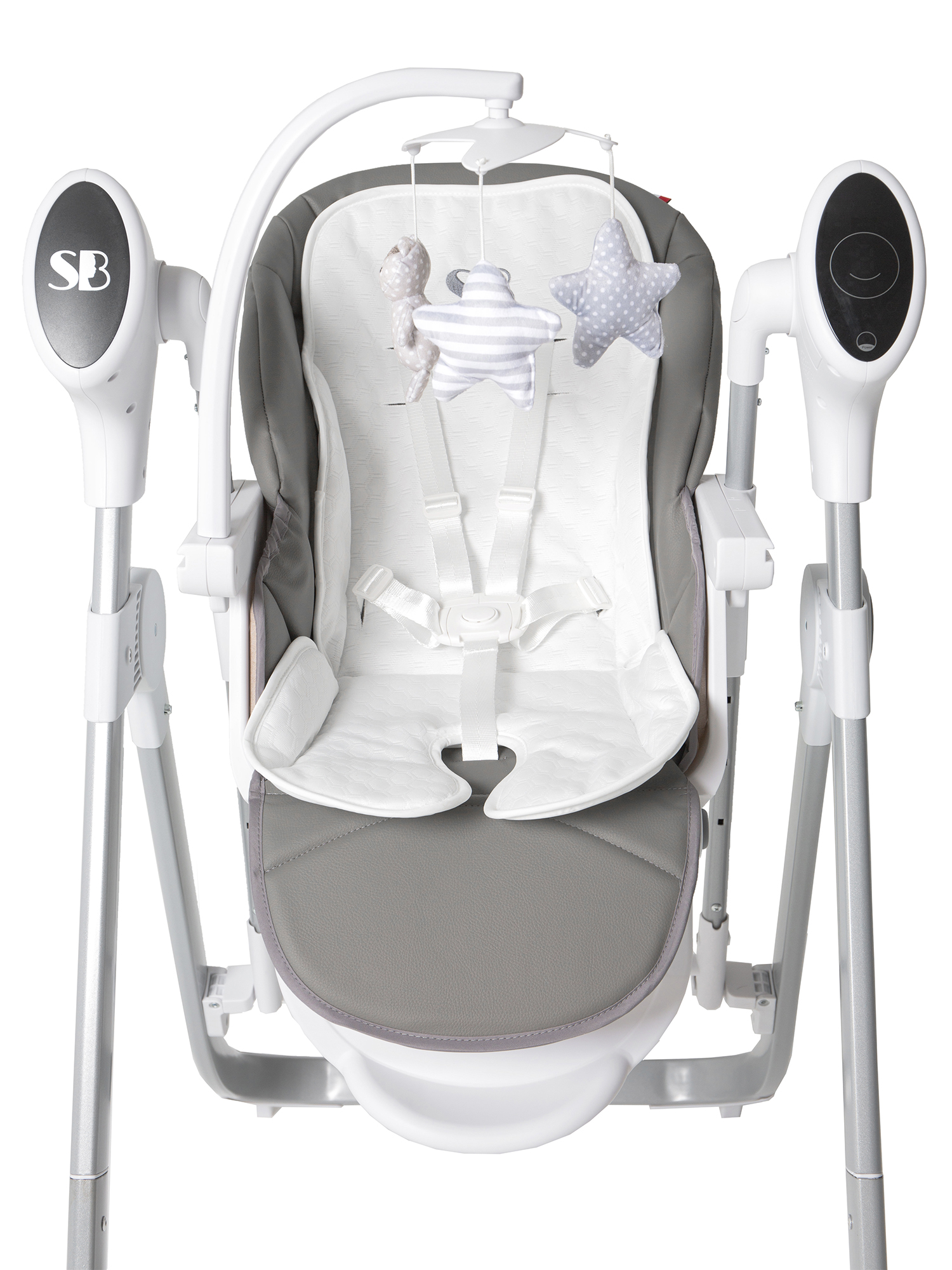 Стульчик для кормления Sweet Baby Amuleto Grey серый - фото 37