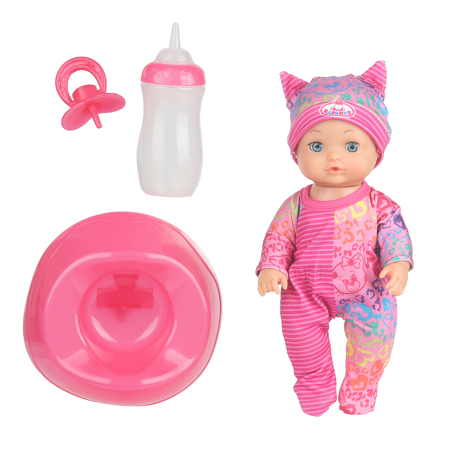 Кукла пупс Карапуз высота 20 см 402780 - фото 2