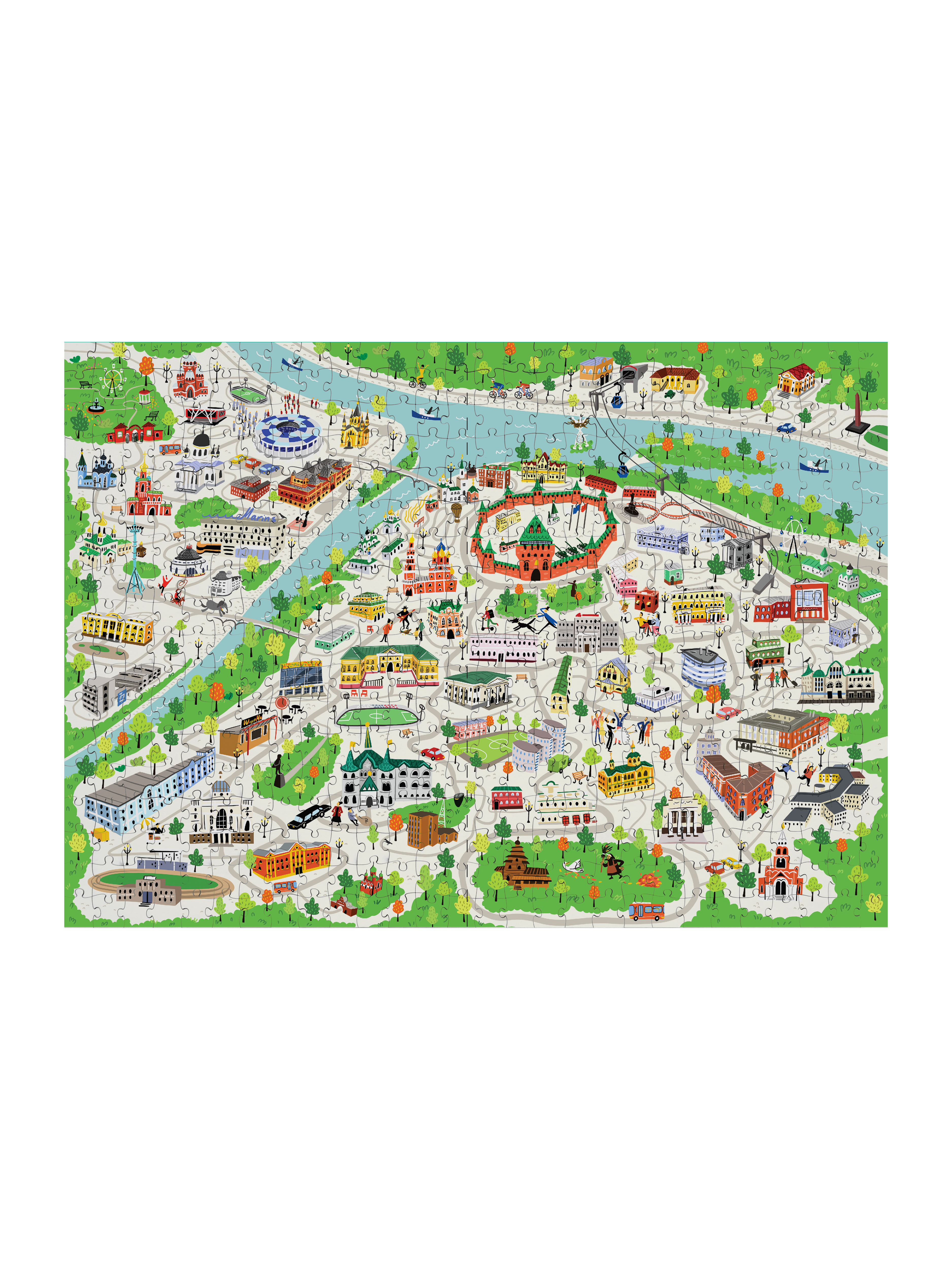 Пазл Collaba puzzle деревянный - фото 8