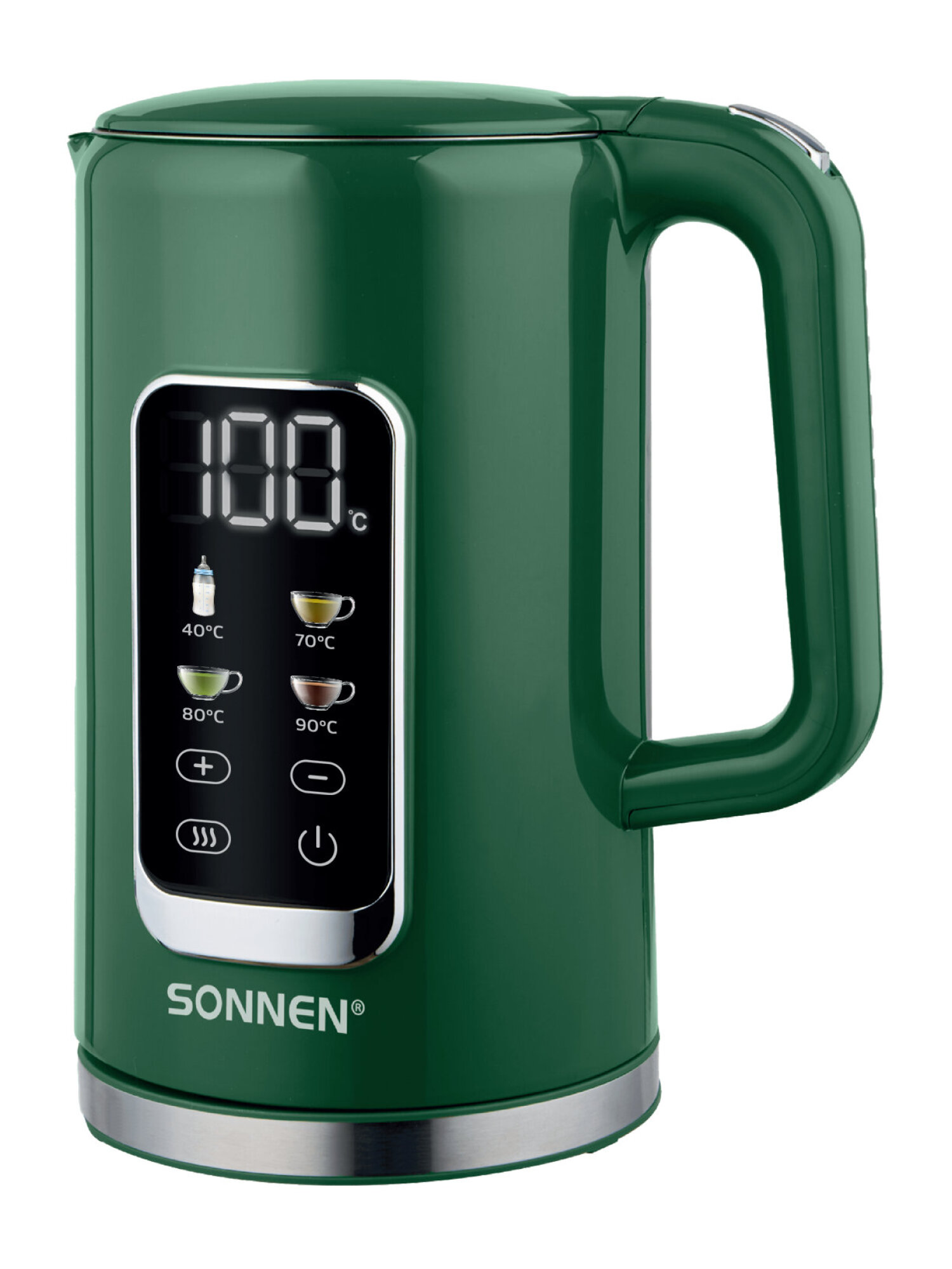 Чайник электрический Sonnen 1,7 л с терморегулятором и дисплеем - фото 14
