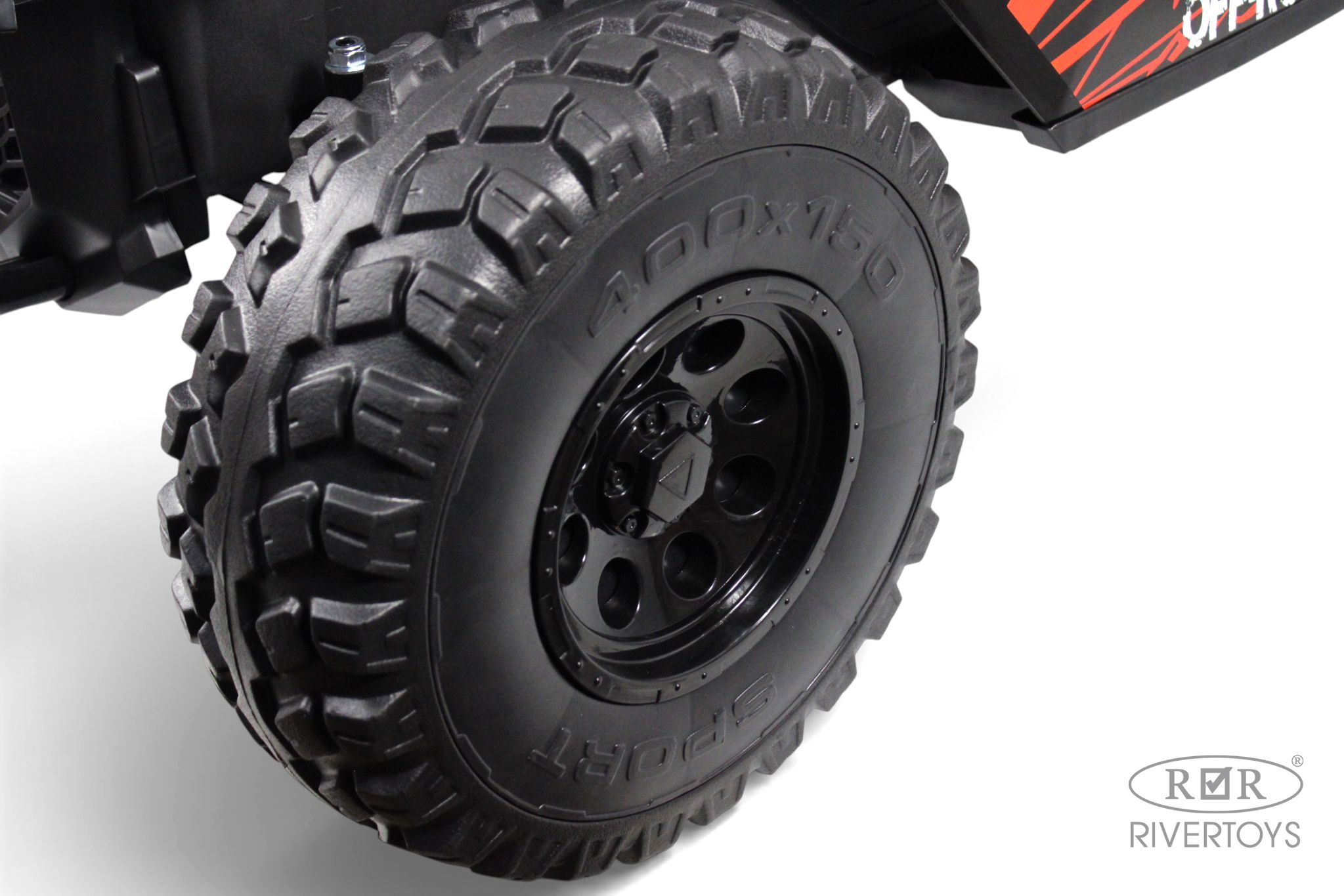 Электромобиль RIVERTOYS A707AA-LUX-NEW-GREEN-CAMOUF С пультом ДУ - фото 14