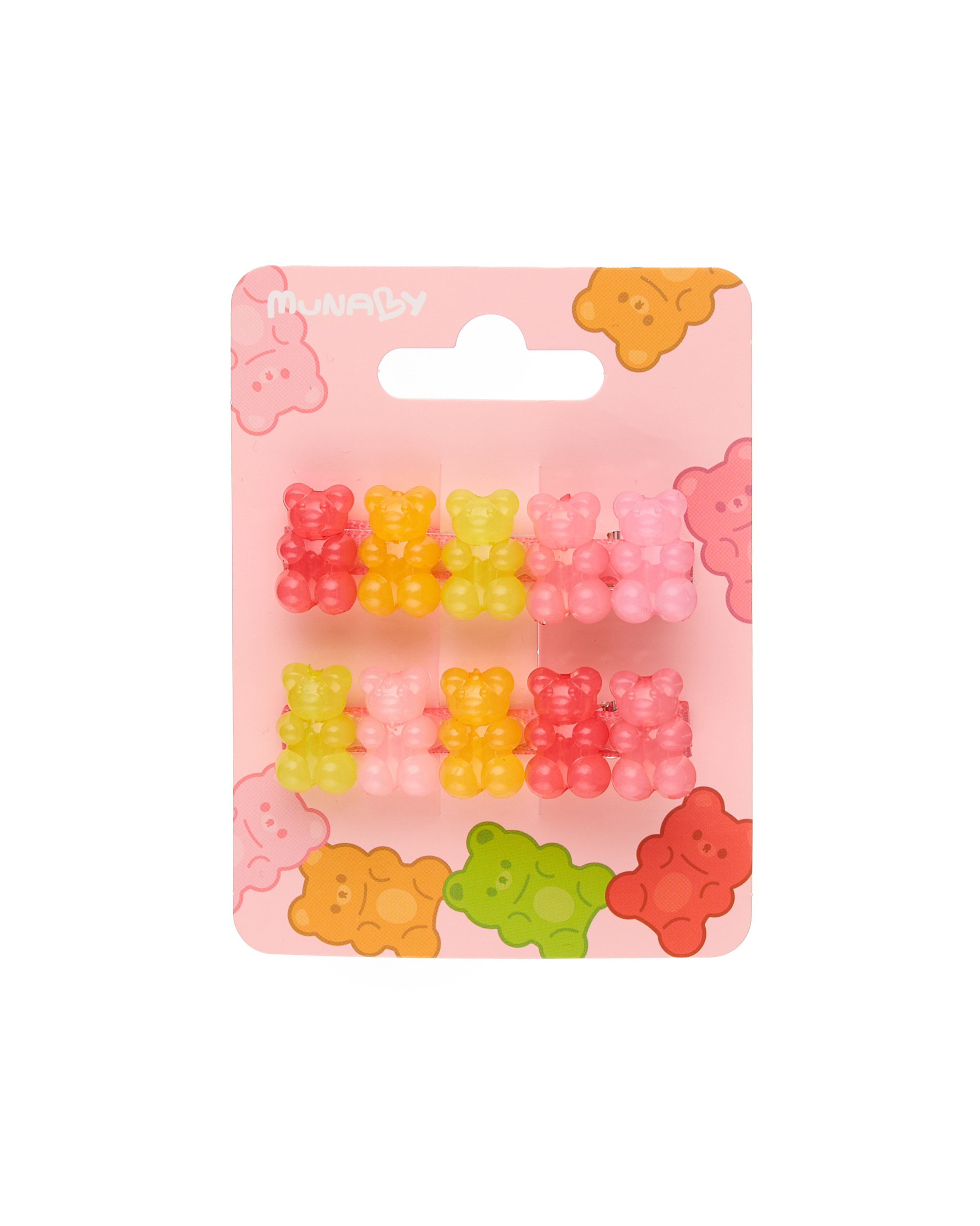 Заколка Munaby Gummy bear 2 шт. - фото 4