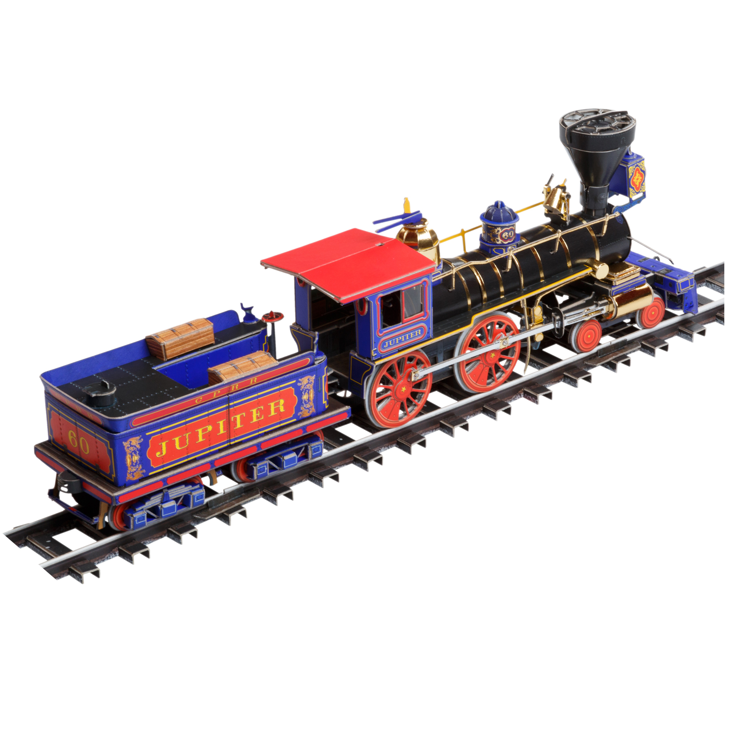 Сборная модель Умная бумага Паровоз ЮПИТЕР 639 - фото 4