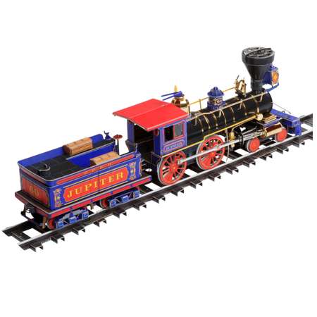 Сборная модель Умная бумага Паровоз ЮПИТЕР. JUPITER STEAM LOCOMOTIVE. Масштаб: 1/43. Арт. 639