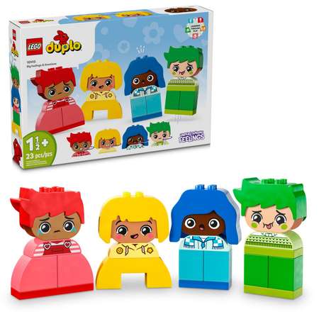 Конструктор LEGO DUPLO Большие чувства и эмоции блочный