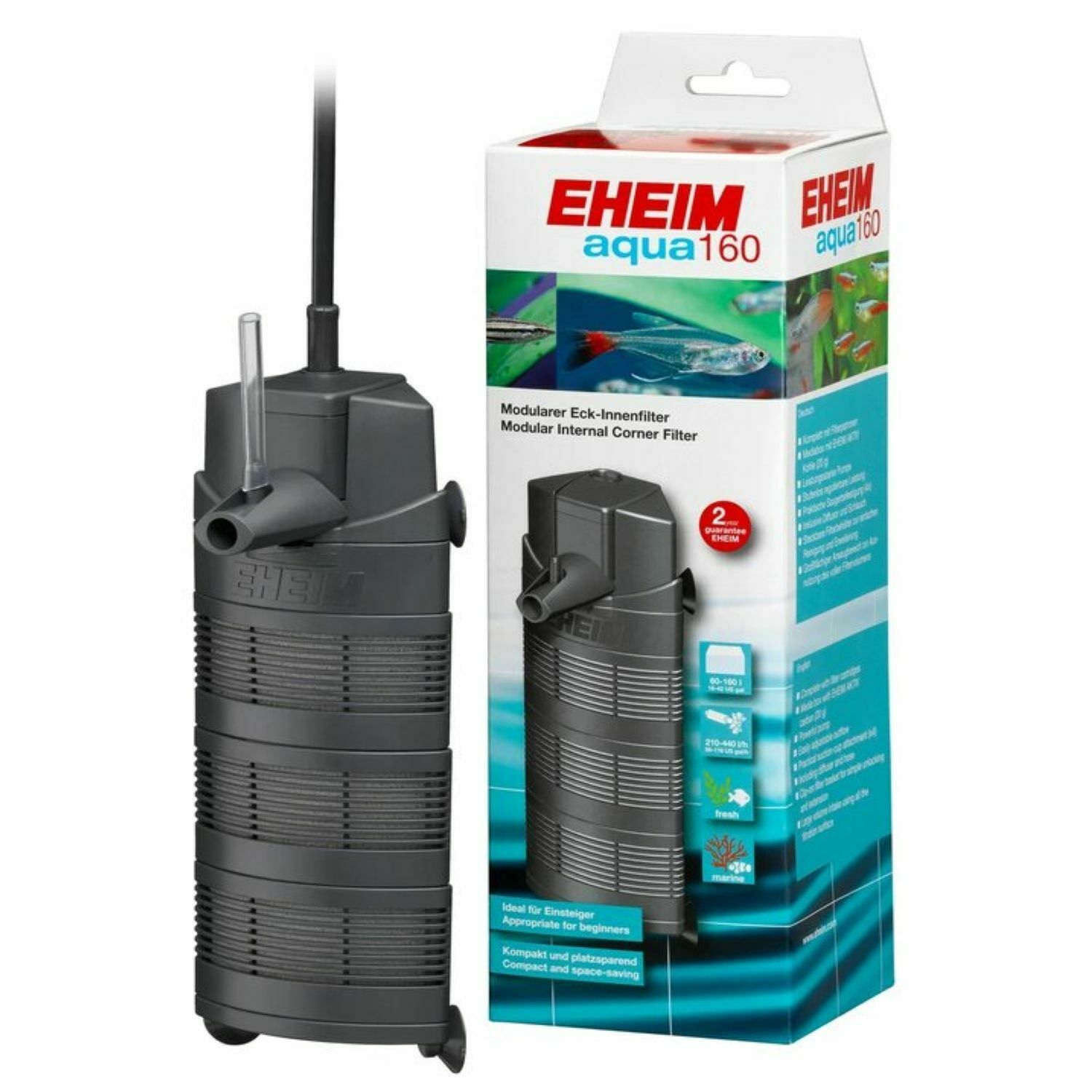 Фильтр для аквариумов Eheim Aqua 160 внутренний - фото 3