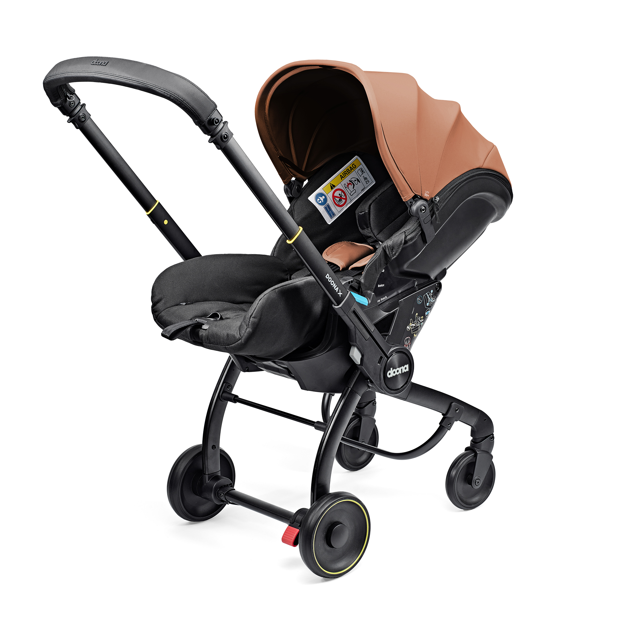 Автокресло Doona Doona X, цвет: Terracotta Isofix 0 (0 -13 кг) коричневый - фото 27