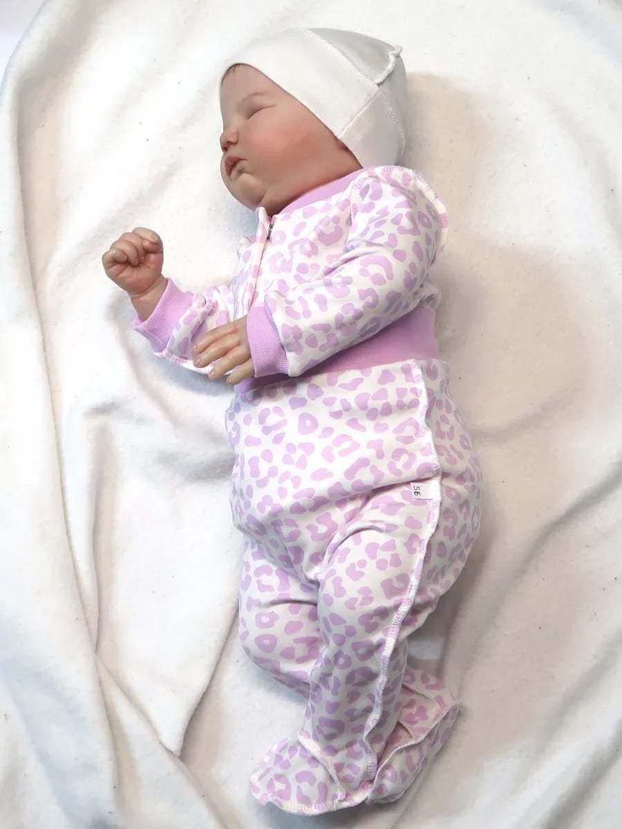 Кофточка и ползунки Рекантино 657-21 Сиреневый - фото 2