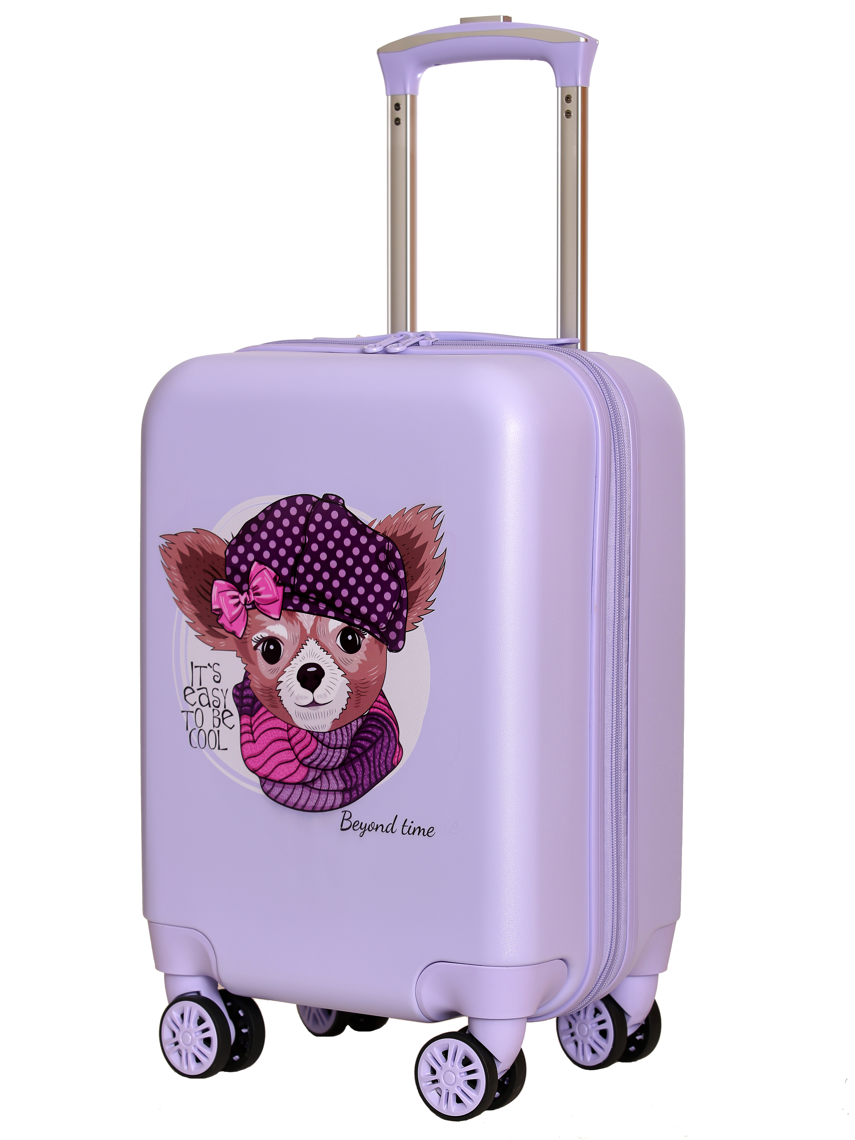 Чемодан Beyond time Собачка в берете - фото 7
