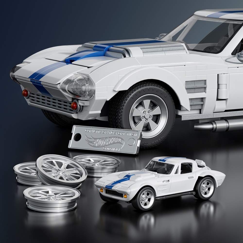 Конструктор Brick Shop Corvette Grand Sport 918 дет. - фото 6