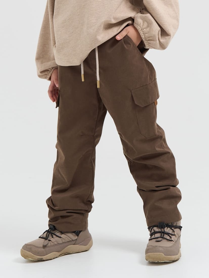 Брюки BUNGLY 1R7517/Кофе - фото 1