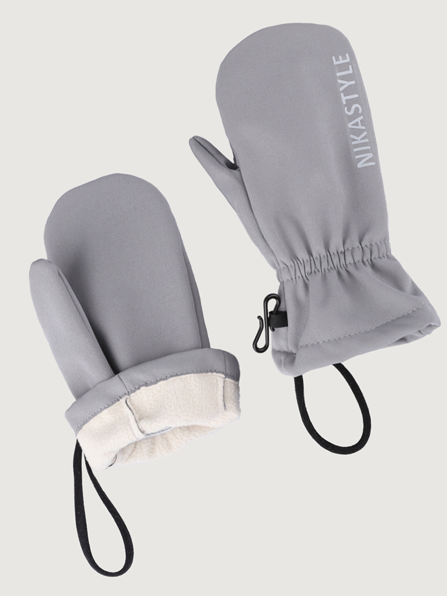 Варежки NIKASTYLE 14л17026 серый - фото 3