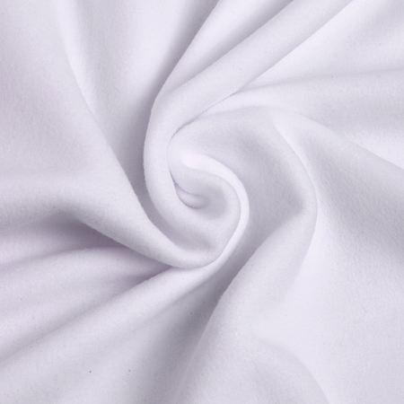 Ткань флис TBY 1.5 х 2 м, цвет белый