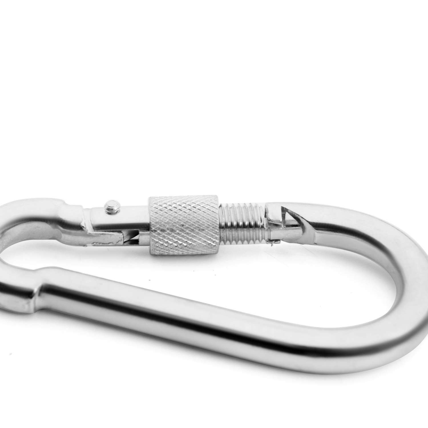 Карабин монтажный Тундра krep с фиксатором 10*100мм - фото 4