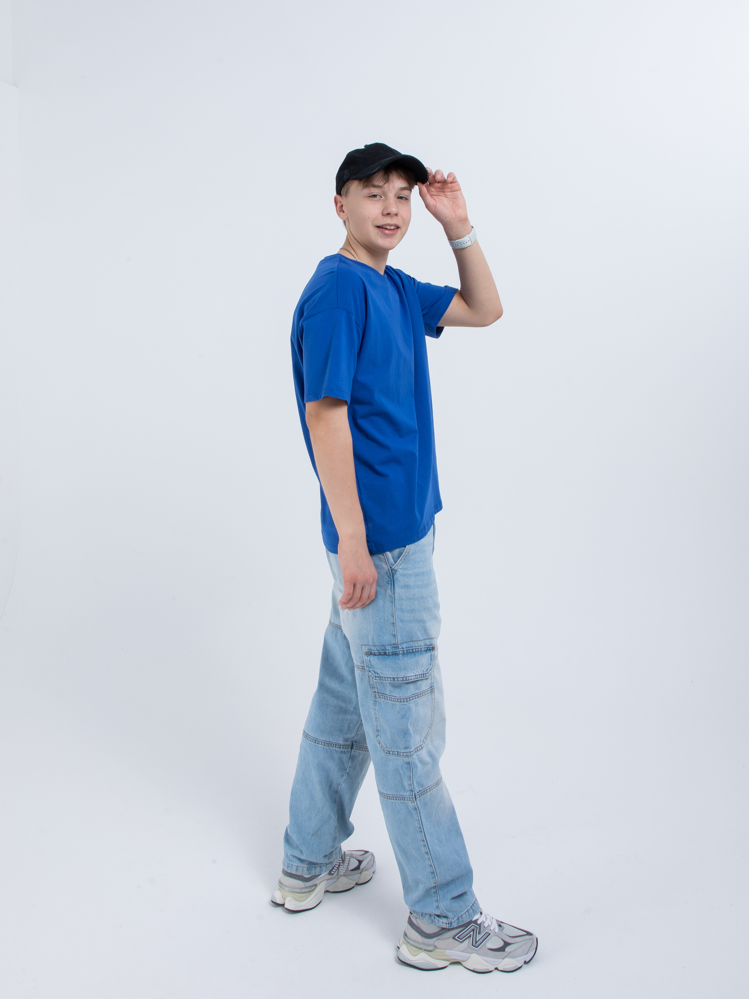 Футболка STELLA MODA 11601._электрик - фото 11