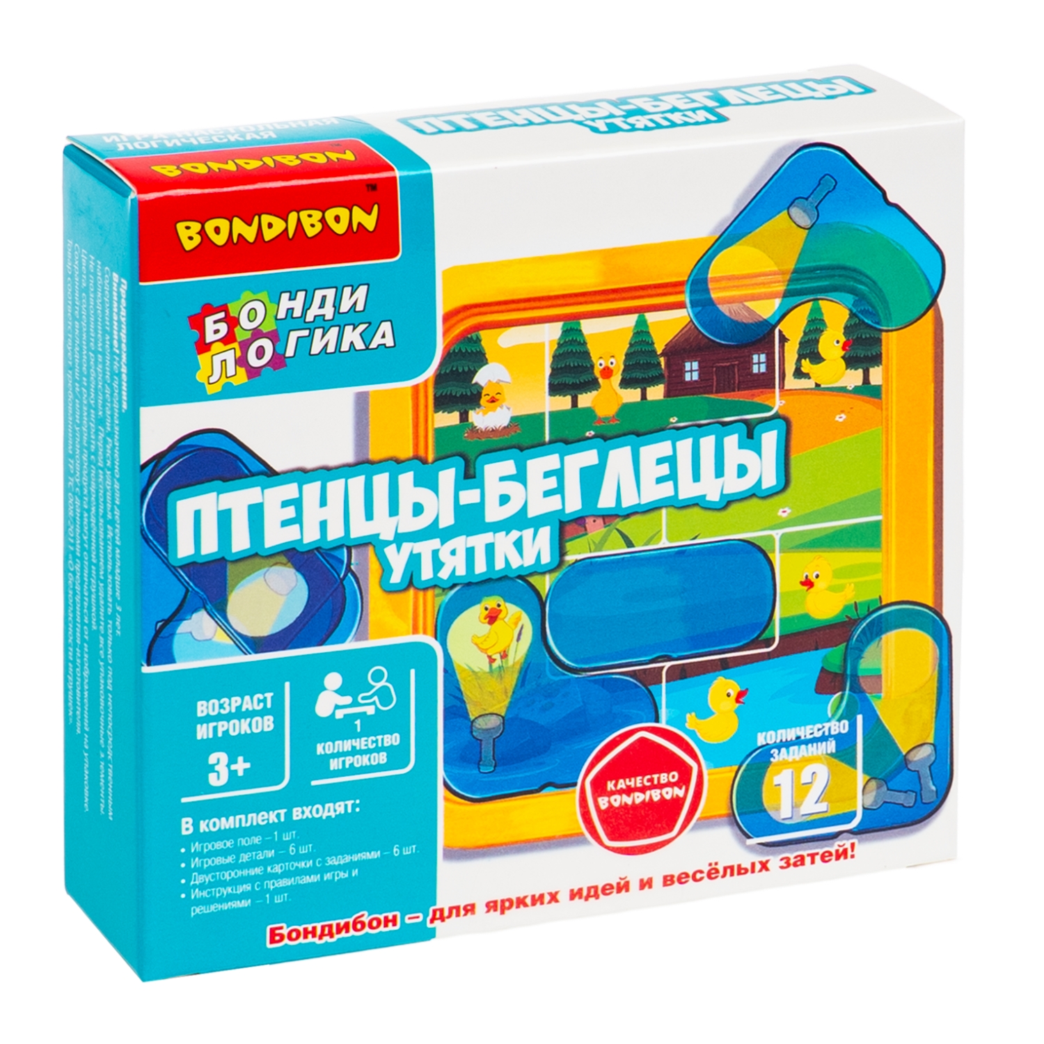 Настольная игра Bondibon Птенцы Беглецы Утятки - фото 3