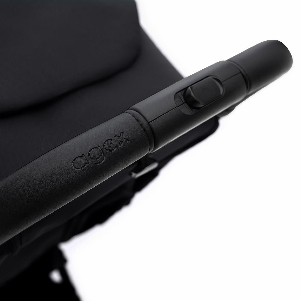 Коляска прогулочная agex All Road черный - фото 14