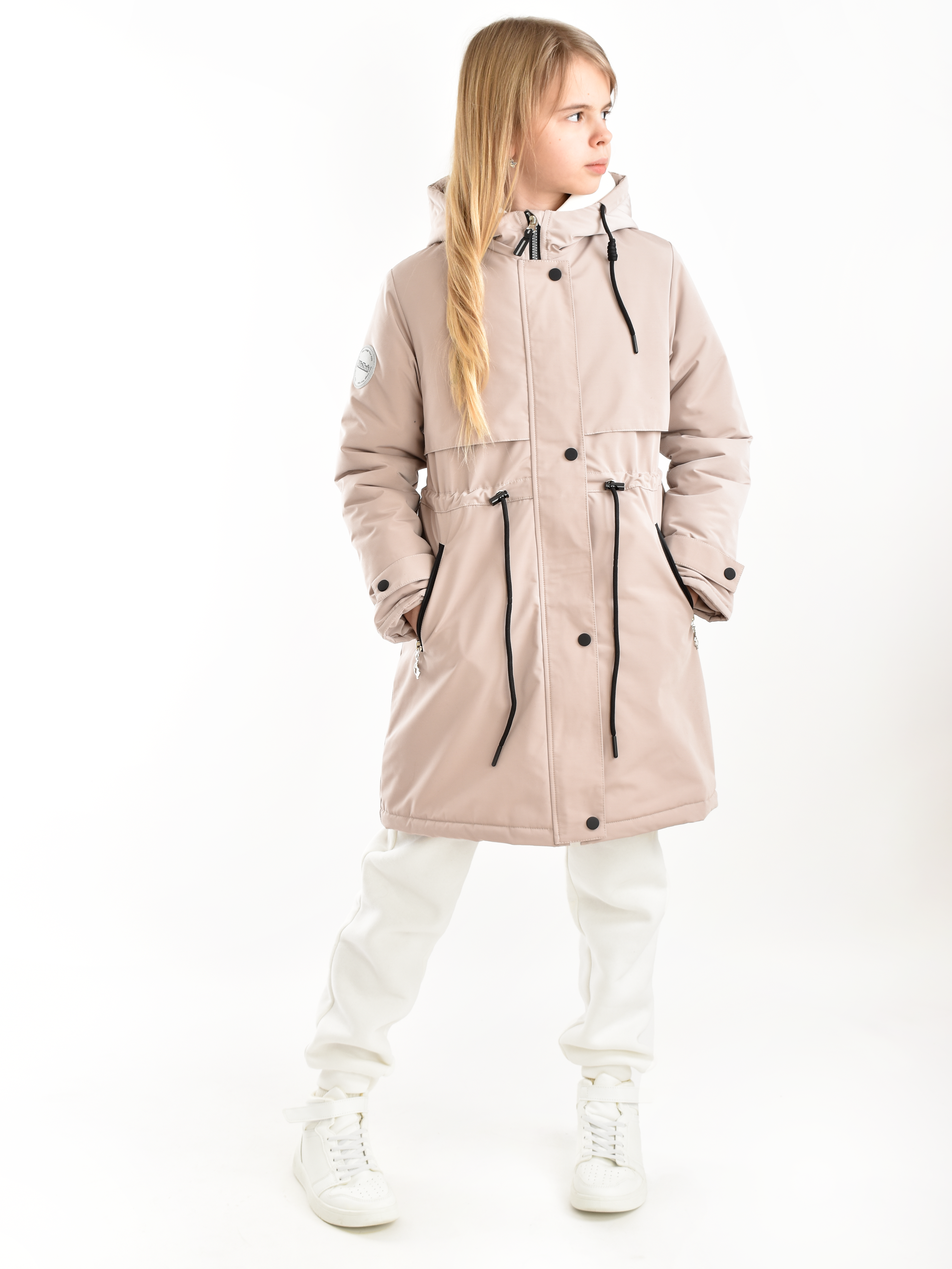 Парка AllisZhuk 00_451/бежевый - фото 2
