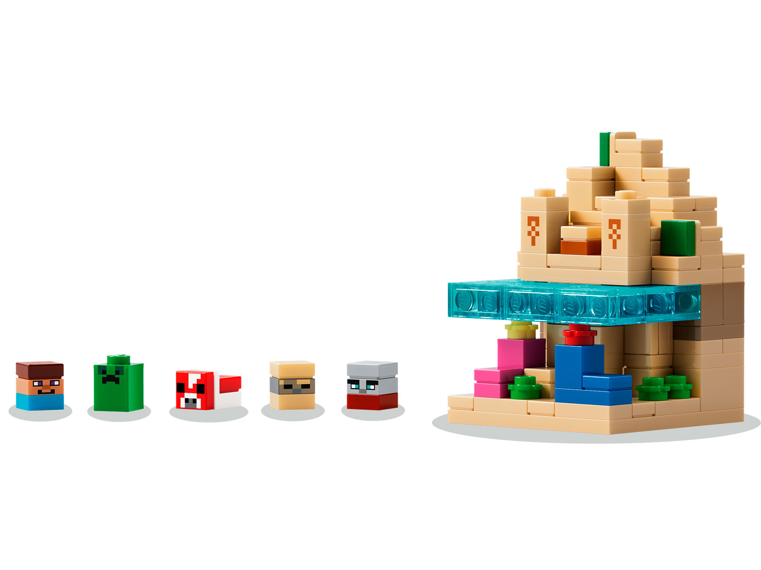Конструктор LEGO Minecraft Мини-биомы 797 дет. - фото 2