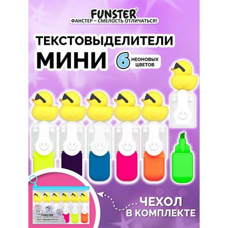 Текстовыделители Funster 6 цв.