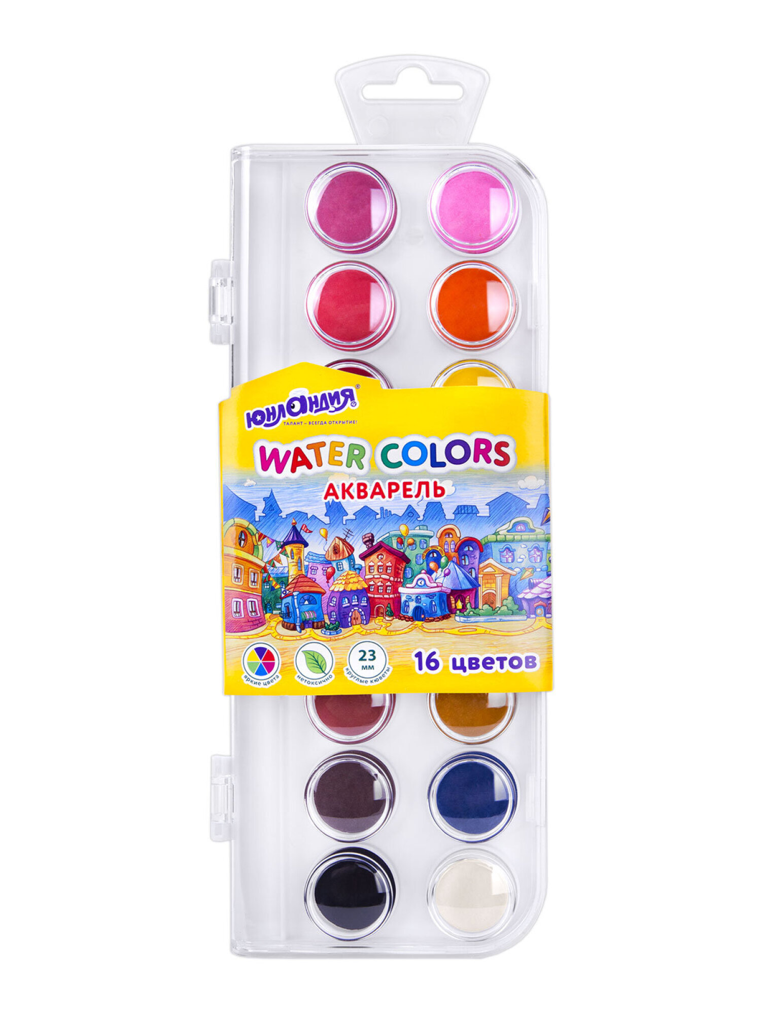 Краски акварель Юнландия 16 цв. - фото 2