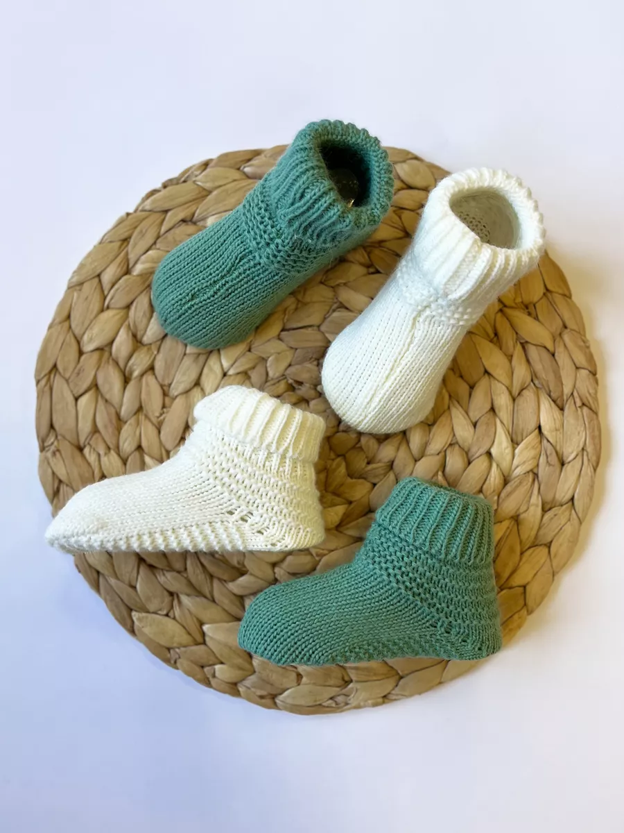 Пинетки 2 пары Совенок Дона В77-650/1-6 - фото 1