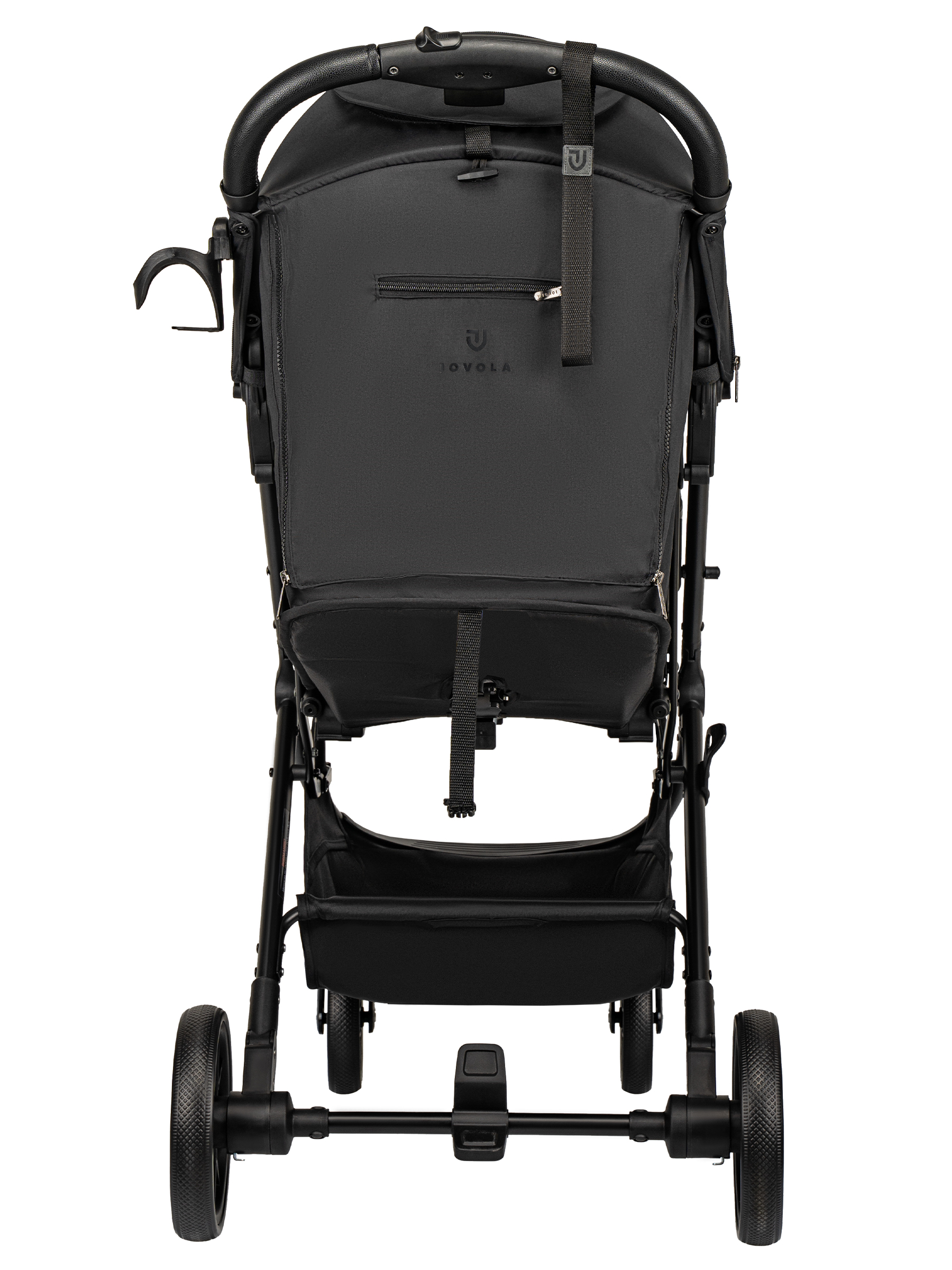 Коляска прогулочная JOVOLA Specter черный - фото 17