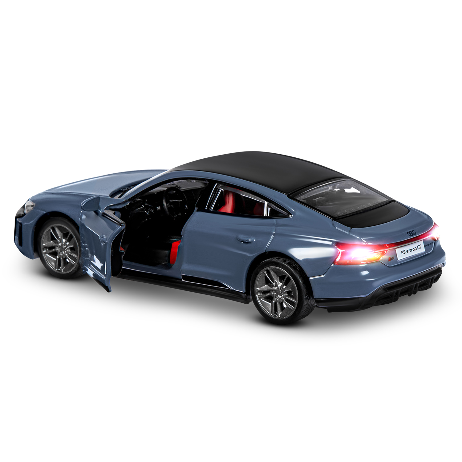 Автомобиль AUTODRIVE Audi RS e tron GT 1:36 серый JB1251679 - фото 9