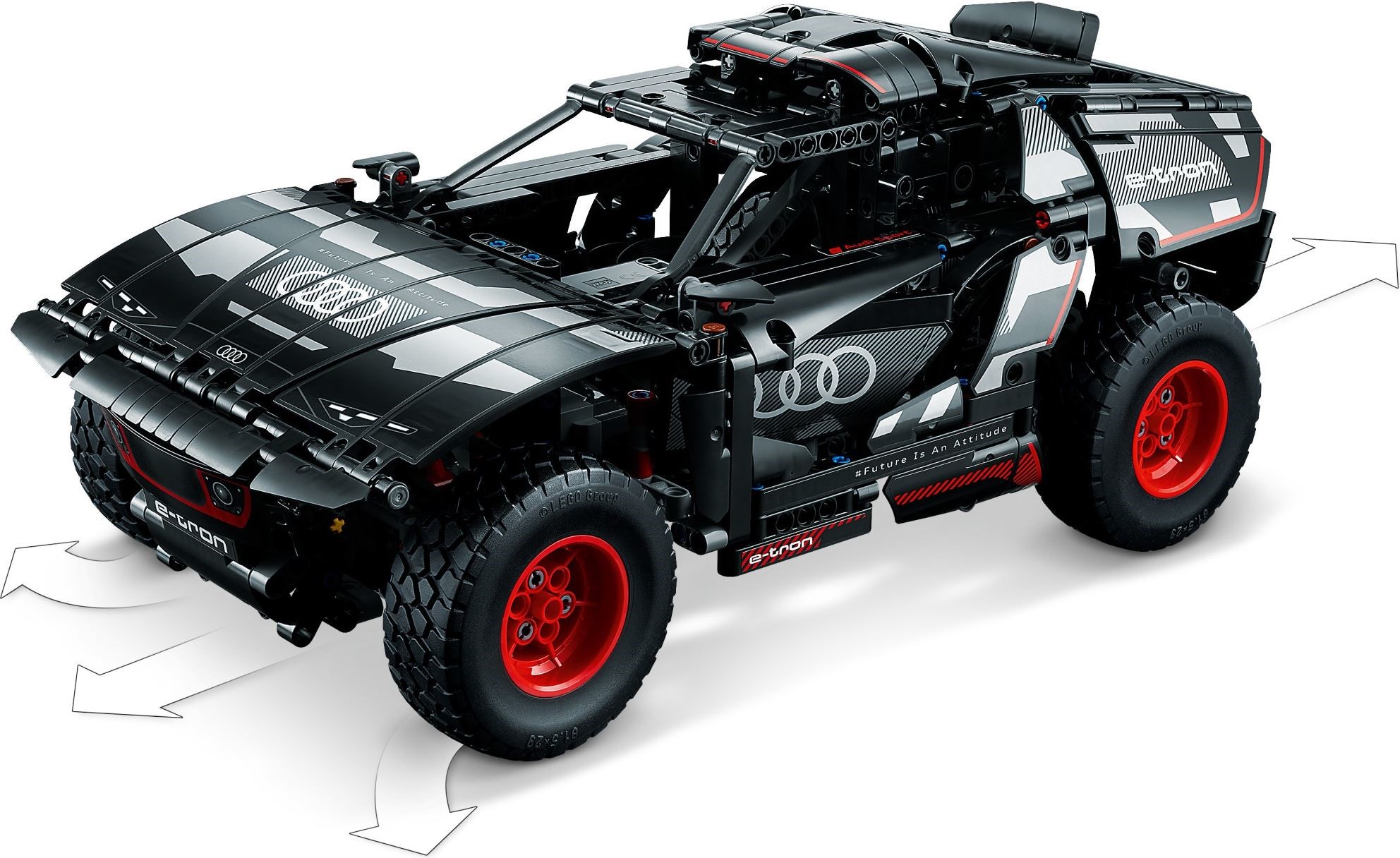 Конструктор LEGO Technic 42160 914 дет. - фото 4