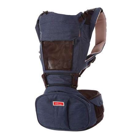 Хипсит S-Pocket Set Sinbii на 2 лямках синий