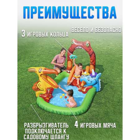 Игровой центр надувной Bestway 53160
