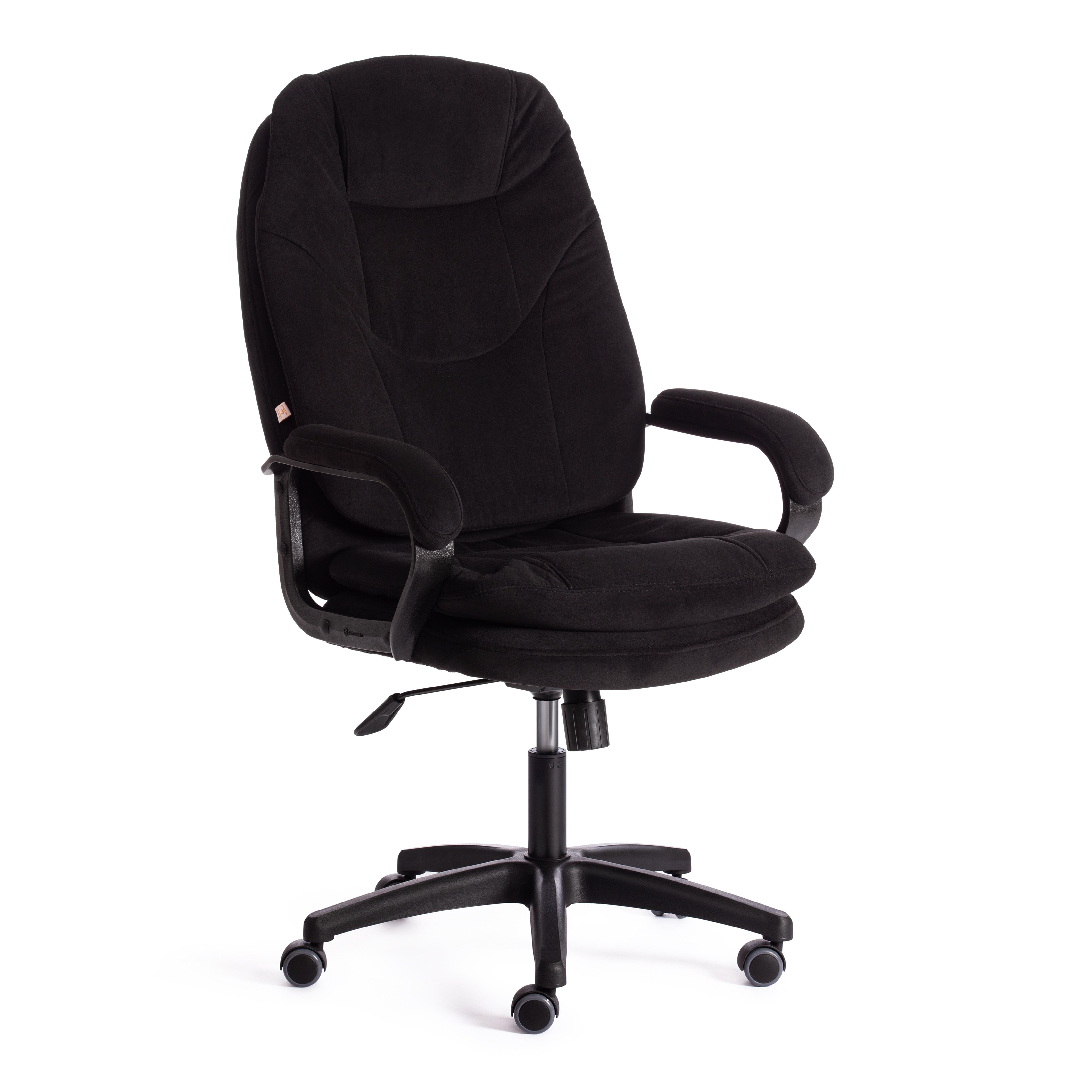 Компьютерное кресло TETCHAIR Комфорт Лт флок черный - фото 2